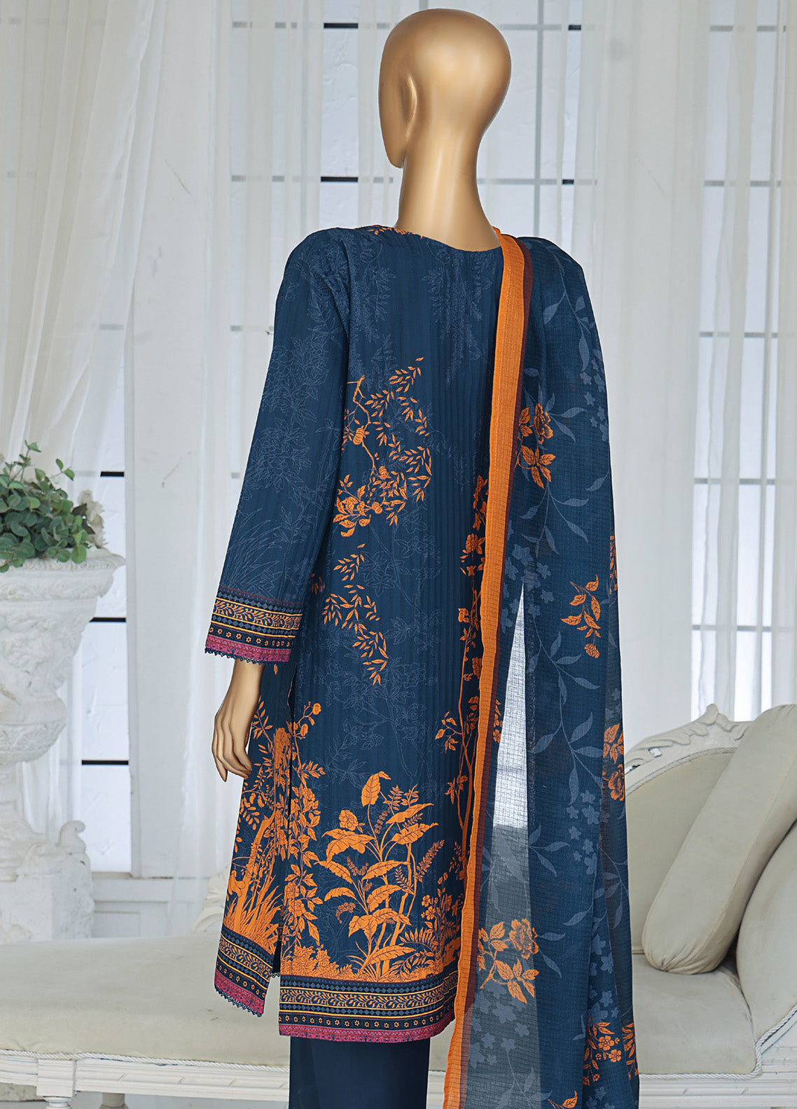 Ninokara Prints By HZ Textile Printed Lawn 3 Piece Unstitched Suit HZ25N NP-1180 Ninokara Prints By HZ Textile Printed Lawn 3 Piece Unstitched Suit HZ25N NP-1180