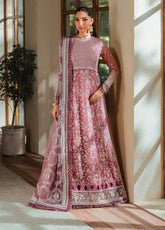 Niran By Xenia Embroidered Chiffon 3 Piece Unstitched Suit ZE24N D-06 LUMINA