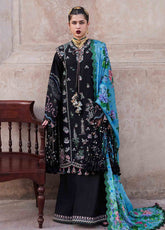 Nirmal By Hussain Rehar Embroidered Lawn 3 Piece Unstitched Suit HR25N D-ARZO