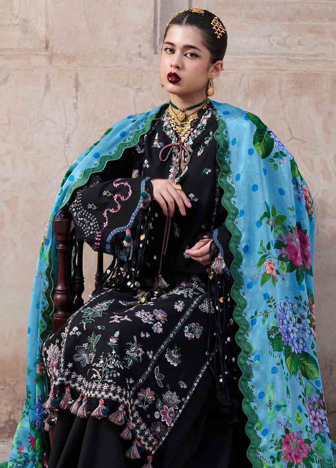 Nirmal By Hussain Rehar Embroidered Lawn 3 Piece Unstitched Suit HR25N D-ARZO Nirmal By Hussain Rehar Embroidered Lawn 3 Piece Unstitched Suit HR25N D-ARZO