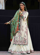 Nirmal By Hussain Rehar Embroidered Lawn 3 Piece Unstitched Suit HR25N D-SAHIL