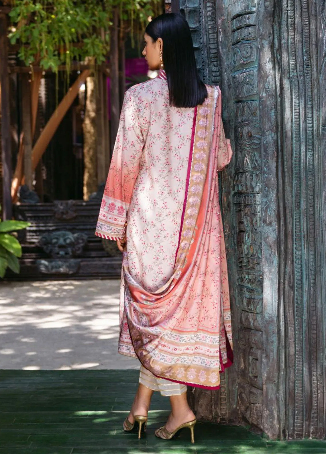 Nirvana By Mushq Embroidered Raw Silk 3 Piece Unstitched Suit MQ24N MPS-04 ROSEATE Nirvana By Mushq Embroidered Raw Silk 3 Piece Unstitched Suit MQ24N MPS-04 ROSEATE