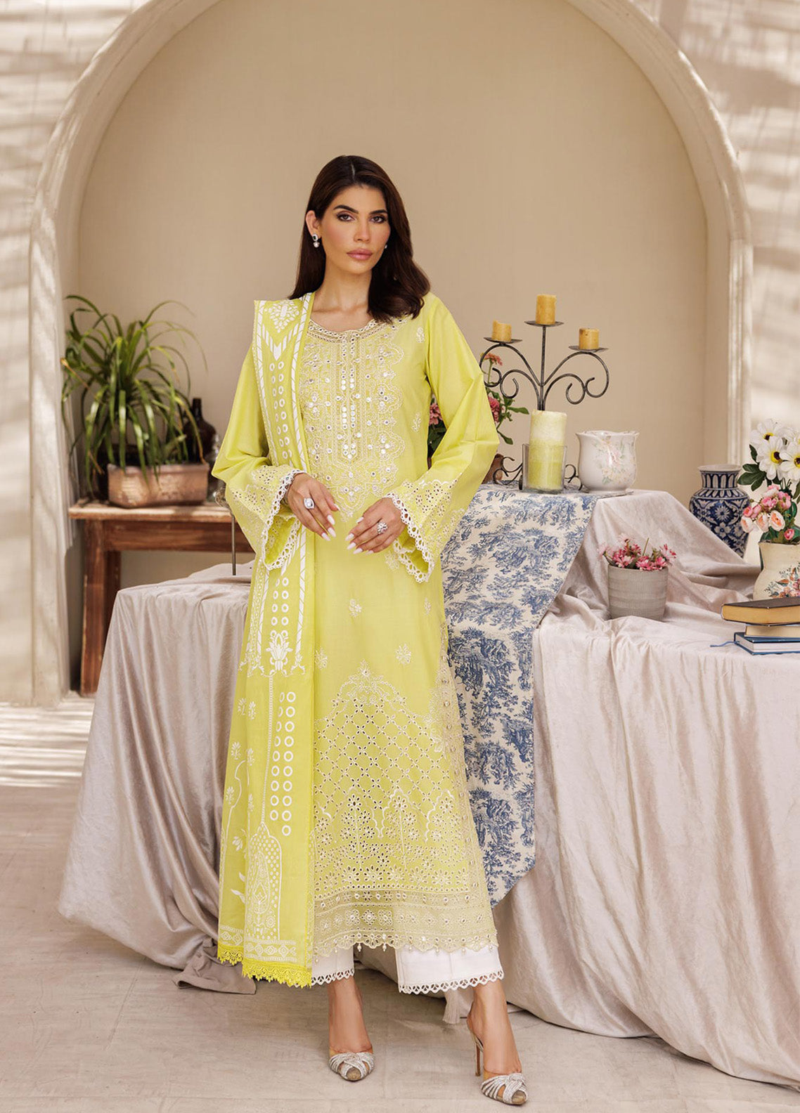 Nissa By RajBari Embroidered Lawn 3 Piece Unstitched Suit RB25N D-02 Nissa By RajBari Embroidered Lawn 3 Piece Unstitched Suit RB25N D-02