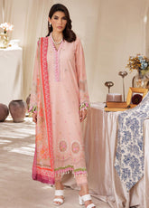 Nissa By RajBari Embroidered Lawn 3 Piece Unstitched Suit RB25N D-03