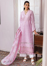 Nissa By RajBari Embroidered Lawn 3 Piece Unstitched Suit RB25N D-06