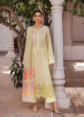 Nissa By RajBari Embroidered Lawn 3 Piece Unstitched Suit RB25N D-09