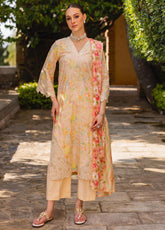 Nissa By RajBari Embroidered Lawn 3 Piece Unstitched Suit RB25NFS D-05