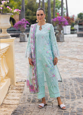 Nissa By RajBari Embroidered Lawn 3 Piece Unstitched Suit RB25NFS D-06