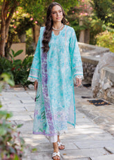 Nissa By RajBari Embroidered Lawn 3 Piece Unstitched Suit RB25NFS D-09