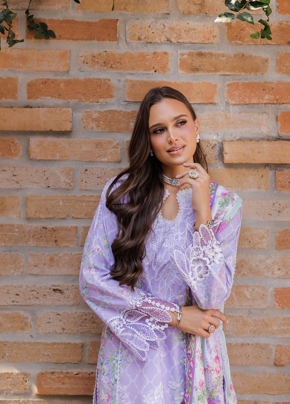 Nissa By RajBari Embroidered Lawn 3 Piece Unstitched Suit RB25NFS D-11 Nissa By RajBari Embroidered Lawn 3 Piece Unstitched Suit RB25NFS D-11