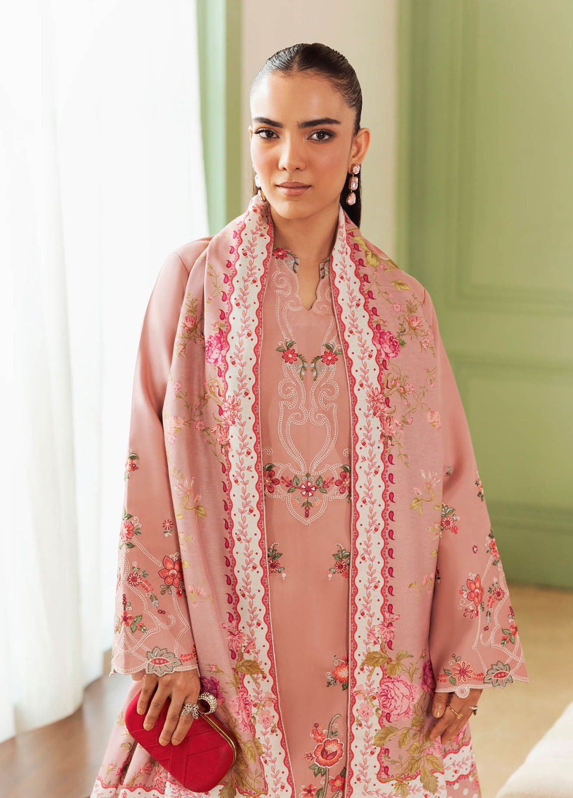 Nissa By Rajbari Floral Symphony Premium Embroidered Marina 3 Piece Unstitched Suit RB25NFS D-PM-08 Nissa By Rajbari Floral Symphony Premium Embroidered Marina 3 Piece Unstitched Suit RB25NFS D-PM-08