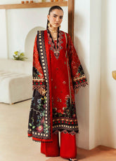 Nissa By Rajbari Floral Symphony Premium Embroidered Marina 3 Piece Unstitched Suit RB25NFS D-PM-09
