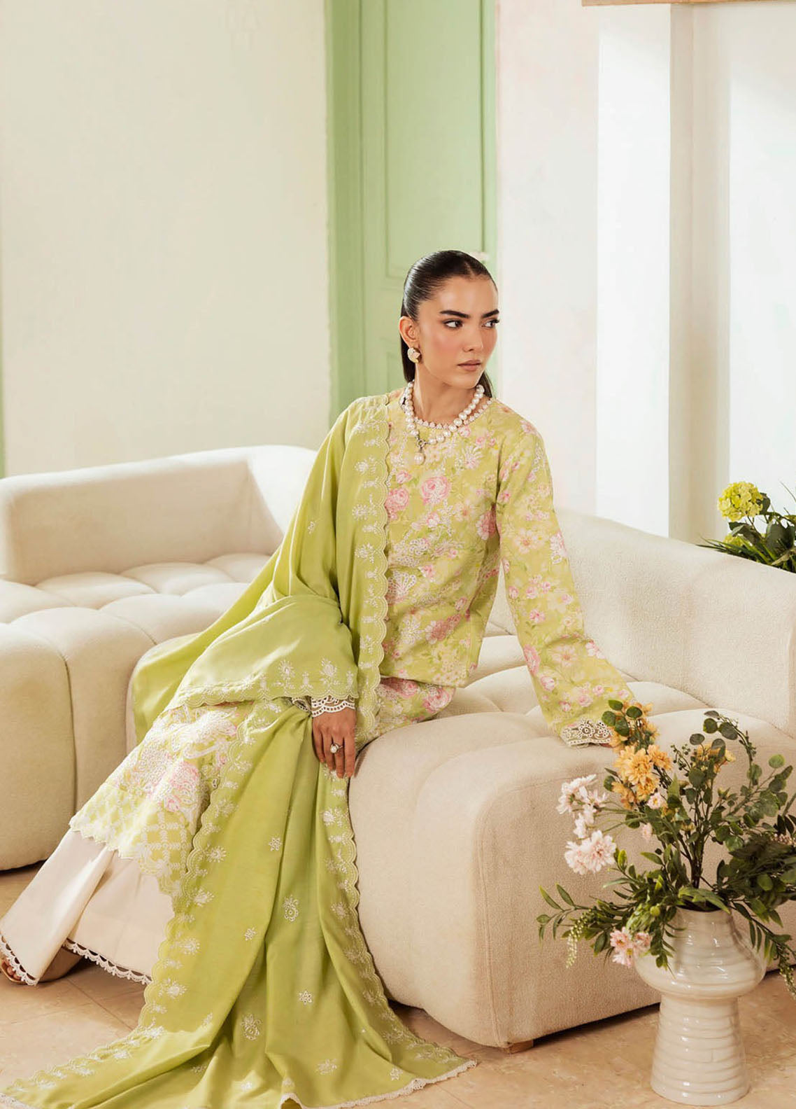 Nissa By Rajbari Floral Symphony Premium Embroidered Marina 3 Piece Unstitched Suit RB25NFS D-PM-10 Nissa By Rajbari Floral Symphony Premium Embroidered Marina 3 Piece Unstitched Suit RB25NFS D-PM-10