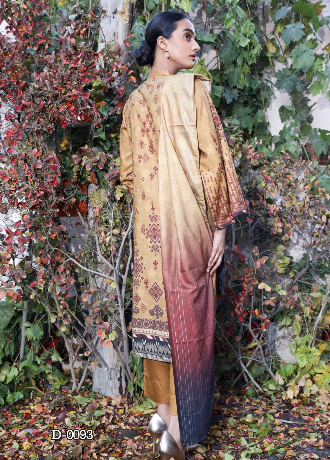 Noor By Rashid Textile Embroidered Linen 3 Piece Unstitched Suit RT25NEL D-0093 Noor By Rashid Textile Embroidered Linen 3 Piece Unstitched Suit RT25NEL D-0093
