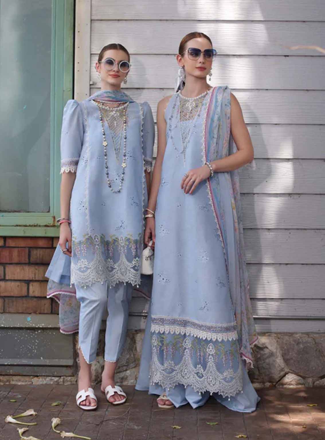 Noor By Saadia Asad Embroidered Lawn 3 Piece Unstitched Suit NSA25EC D-02 Noor By Saadia Asad Embroidered Lawn 3 Piece Unstitched Suit NSA25EC D-02