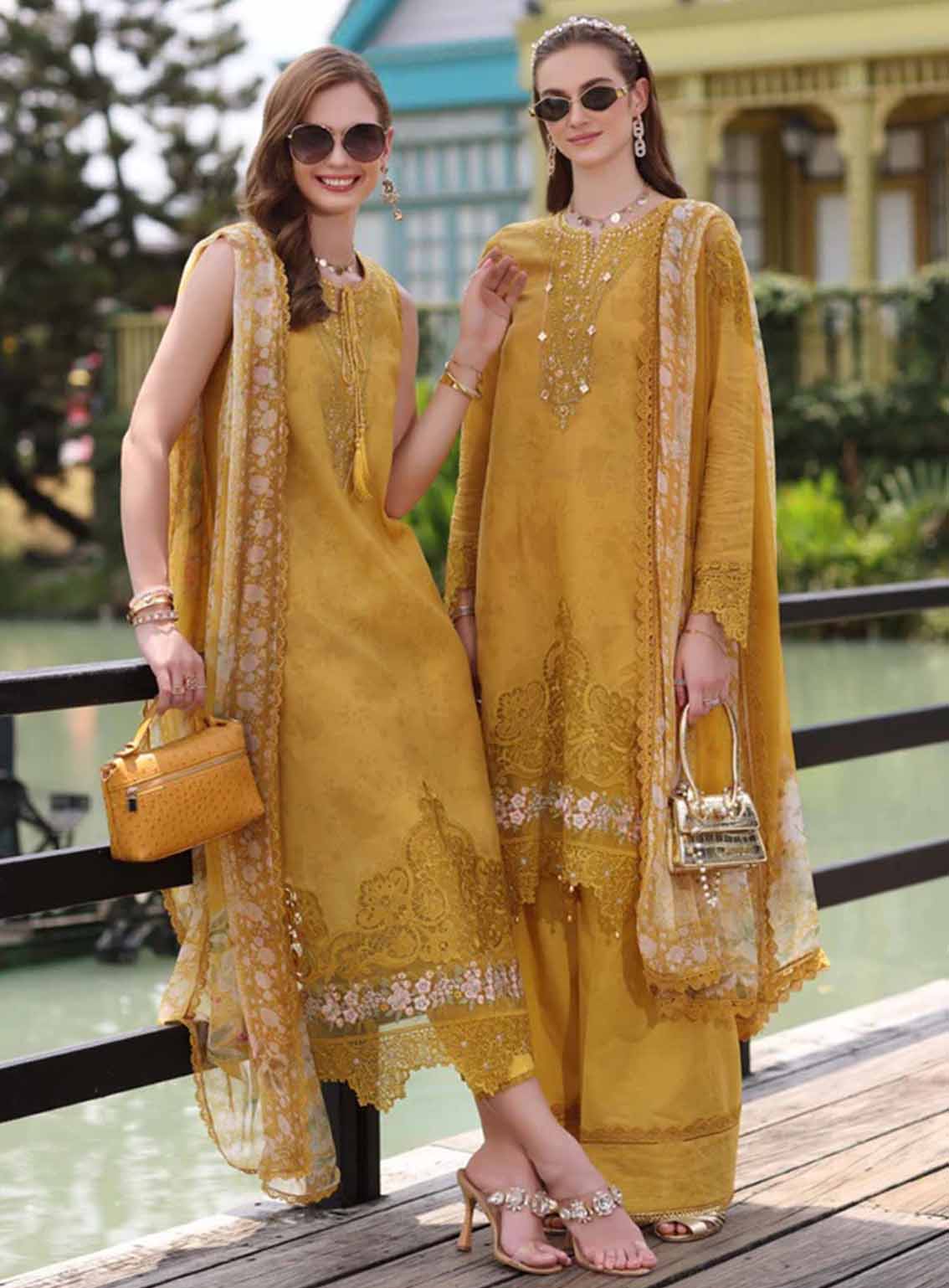 Noor By Saadia Asad Embroidered Lawn 3 Piece Unstitched Suit NSA25EC D-03 Noor By Saadia Asad Embroidered Lawn 3 Piece Unstitched Suit NSA25EC D-03