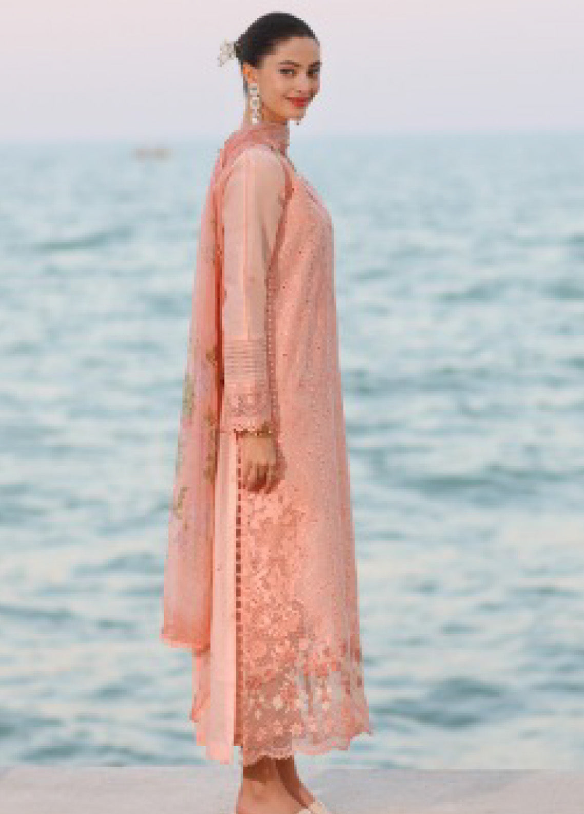 Noor By Saadia Asad Embroidered Lawn 3 Piece Unstitched Suit SA25ELHL D-3B Noor By Saadia Asad Embroidered Lawn 3 Piece Unstitched Suit SA25ELHL D-3B