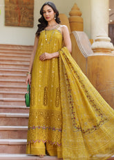 Noor By Saadia Asad Embroidered Lawn 3 Piece Unstitched Suit SA25ELHL D-5A