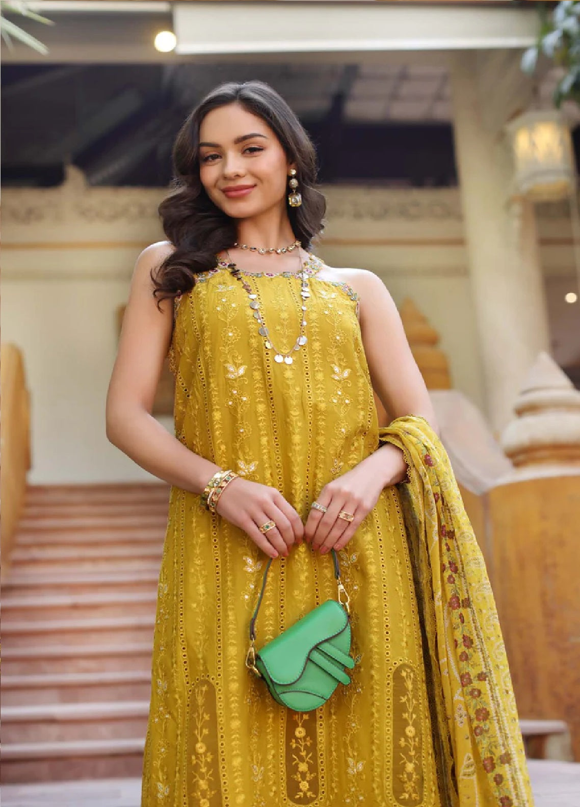 Noor By Saadia Asad Embroidered Lawn 3 Piece Unstitched Suit SA25ELHL D-5A Noor By Saadia Asad Embroidered Lawn 3 Piece Unstitched Suit SA25ELHL D-5A