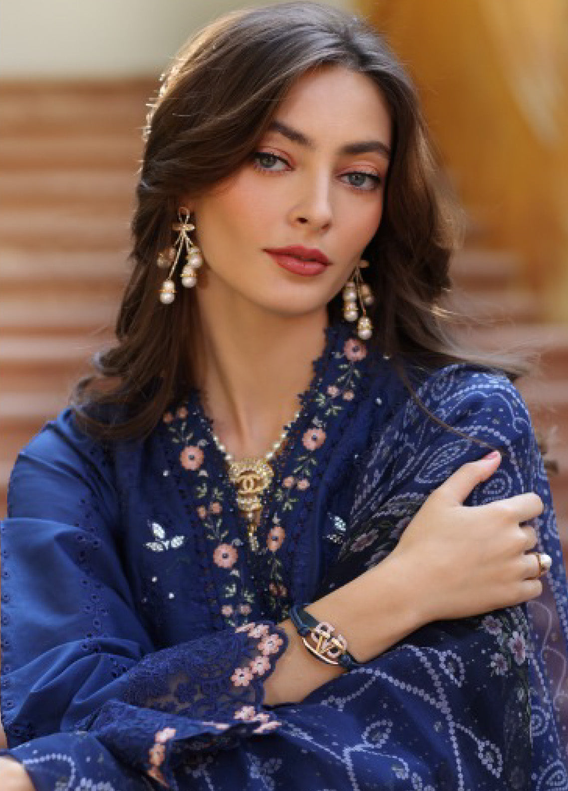 Noor By Saadia Asad Embroidered Lawn 3 Piece Unstitched Suit SA25ELHL D-5B Noor By Saadia Asad Embroidered Lawn 3 Piece Unstitched Suit SA25ELHL D-5B