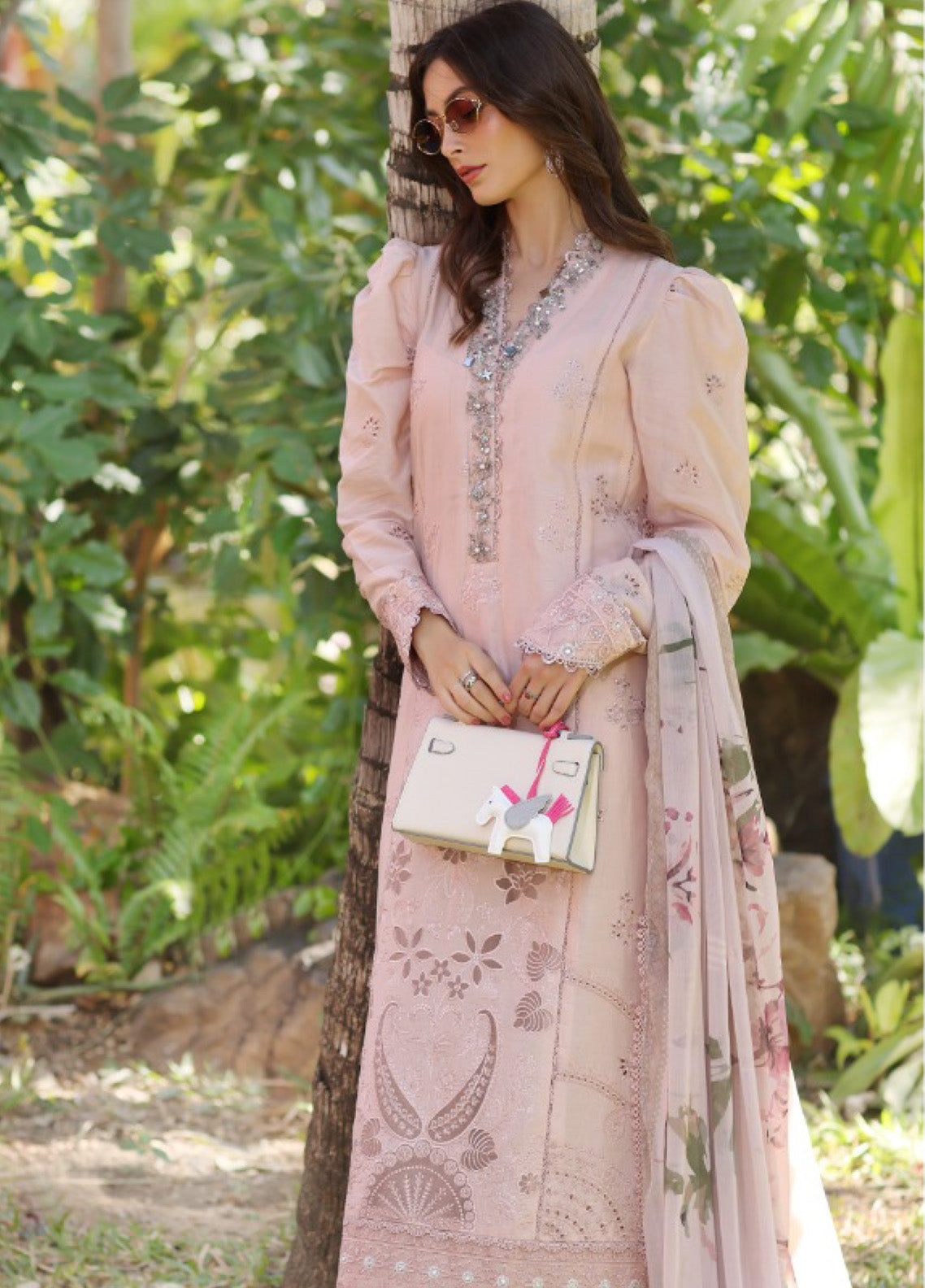Noor By Saadia Asad Embroidered Lawn 3 Piece Unstitched Suit SA25ELHL D-6B Noor By Saadia Asad Embroidered Lawn 3 Piece Unstitched Suit SA25ELHL D-6B