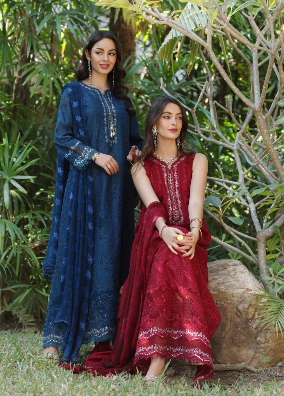 Noor By Saadia Asad Embroidered Lawn 3 Piece Unstitched Suit SA25ELHL D-7B Noor By Saadia Asad Embroidered Lawn 3 Piece Unstitched Suit SA25ELHL D-7B