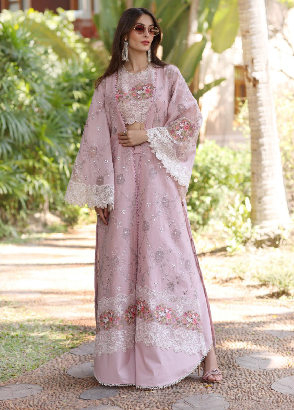 Noor By Saadia Asad Embroidered Lawn 3 Piece Unstitched Suit SA25ELHL D-8A Noor By Saadia Asad Embroidered Lawn 3 Piece Unstitched Suit SA25ELHL D-8A