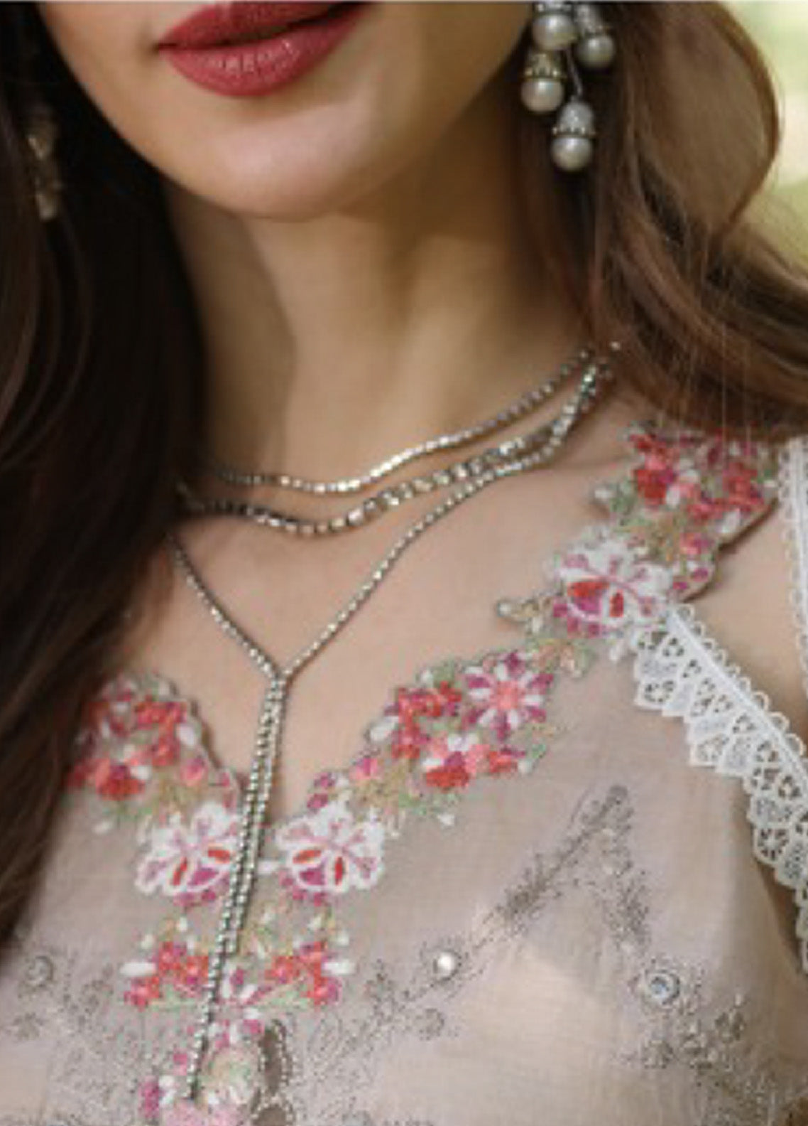 Noor By Saadia Asad Embroidered Lawn 3 Piece Unstitched Suit SA25ELHL D-8B Noor By Saadia Asad Embroidered Lawn 3 Piece Unstitched Suit SA25ELHL D-8B