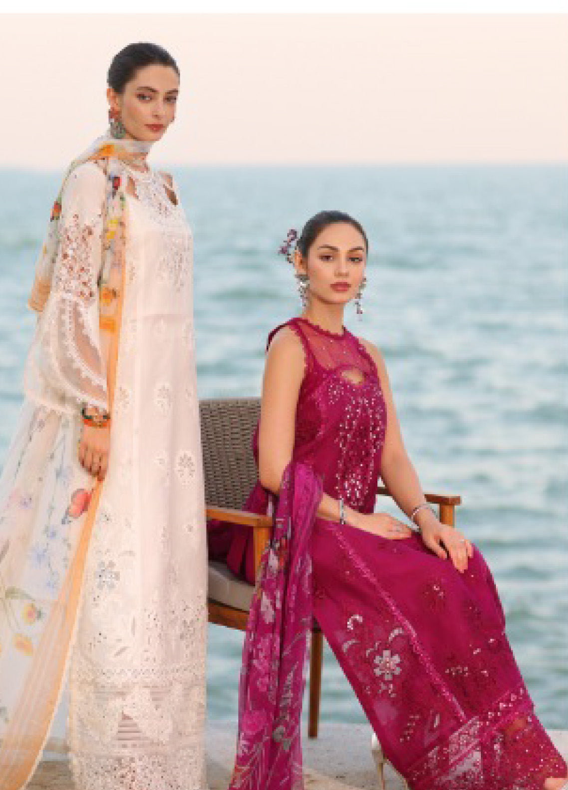Noor By Saadia Asad Embroidered Lawn 3 Piece Unstitched Suit SA25ELHL D-9A Noor By Saadia Asad Embroidered Lawn 3 Piece Unstitched Suit SA25ELHL D-9A