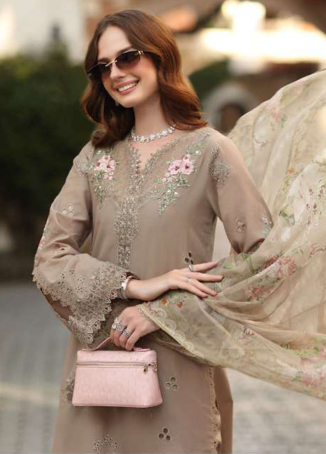 Noor By Saadia Asad Luxury Chikankari Lawn 3 Piece Unstitched Suit NSA26NLC D-3B Noor By Saadia Asad Luxury Chikankari Lawn 3 Piece Unstitched Suit NSA26NLC D-3B