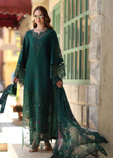 Noor By Saadia Asad Luxury Chikankari Lawn 3 Piece Unstitched Suit NSA26NLC D-6B