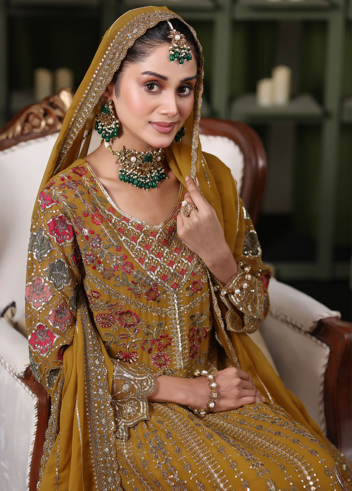 Noor-E-Jahan By Soghat Creation Luxury Embroidered Chiffon 3 Piece Unstitched Suit SC26NJ D-WC-01 Noor-E-Jahan By Soghat Creation Luxury Embroidered Chiffon 3 Piece Unstitched Suit SC26NJ D-WC-01