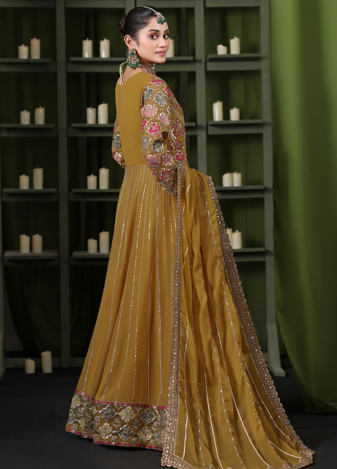 Noor-E-Jahan By Soghat Creation Luxury Embroidered Chiffon 3 Piece Unstitched Suit SC26NJ D-WC-01 Noor-E-Jahan By Soghat Creation Luxury Embroidered Chiffon 3 Piece Unstitched Suit SC26NJ D-WC-01
