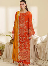 Noore By Imrozia Embroidered Chiffon 3 Piece Unstitched Suit IM25NLF D-M-100 SIRA