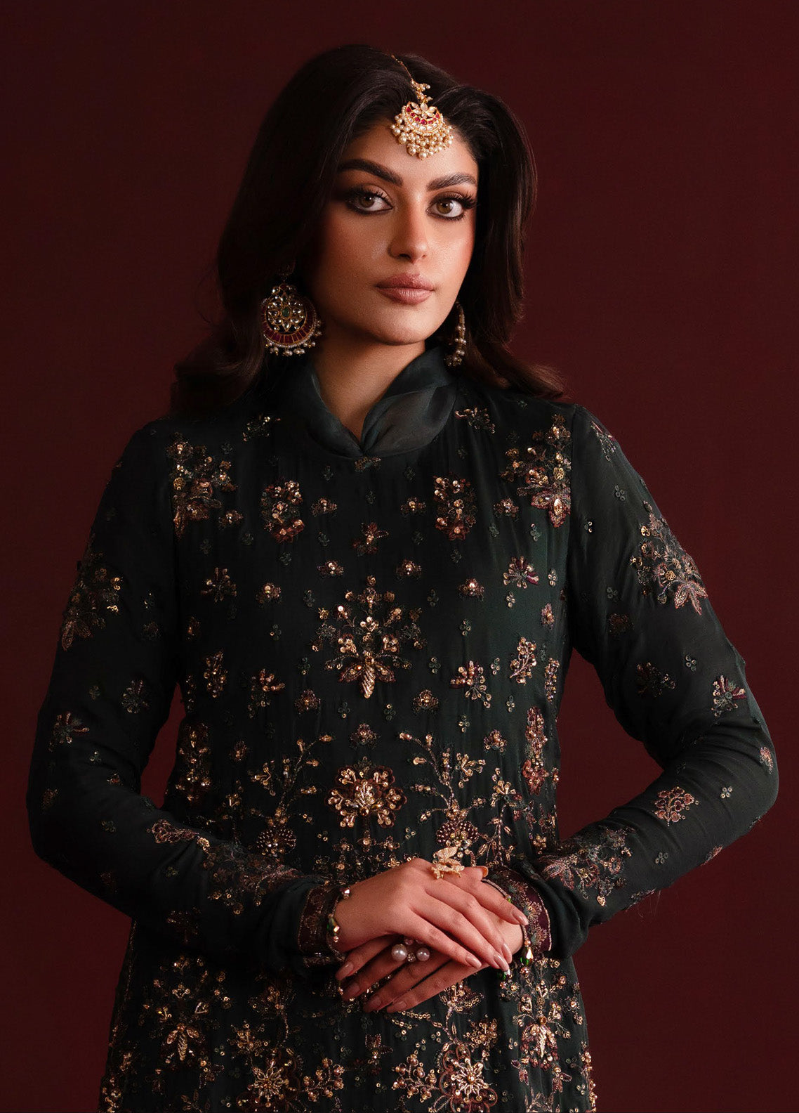 Nooresha By Emaan Adeel Embroidered Chiffon 3 Piece Unstitched Suit EA25N D-KAVYA Nooresha By Emaan Adeel Embroidered Chiffon 3 Piece Unstitched Suit EA25N D-KAVYA