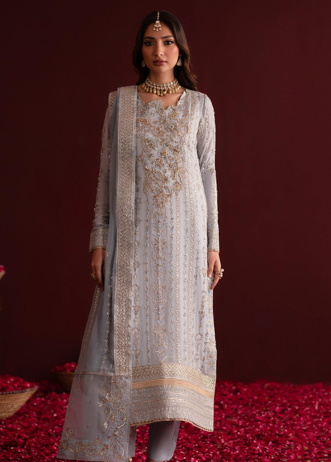 Nooresha By Emaan Adeel Embroidered Chiffon 3 Piece Unstitched Suit EA25N D-SAHIRA Nooresha By Emaan Adeel Embroidered Chiffon 3 Piece Unstitched Suit EA25N D-SAHIRA
