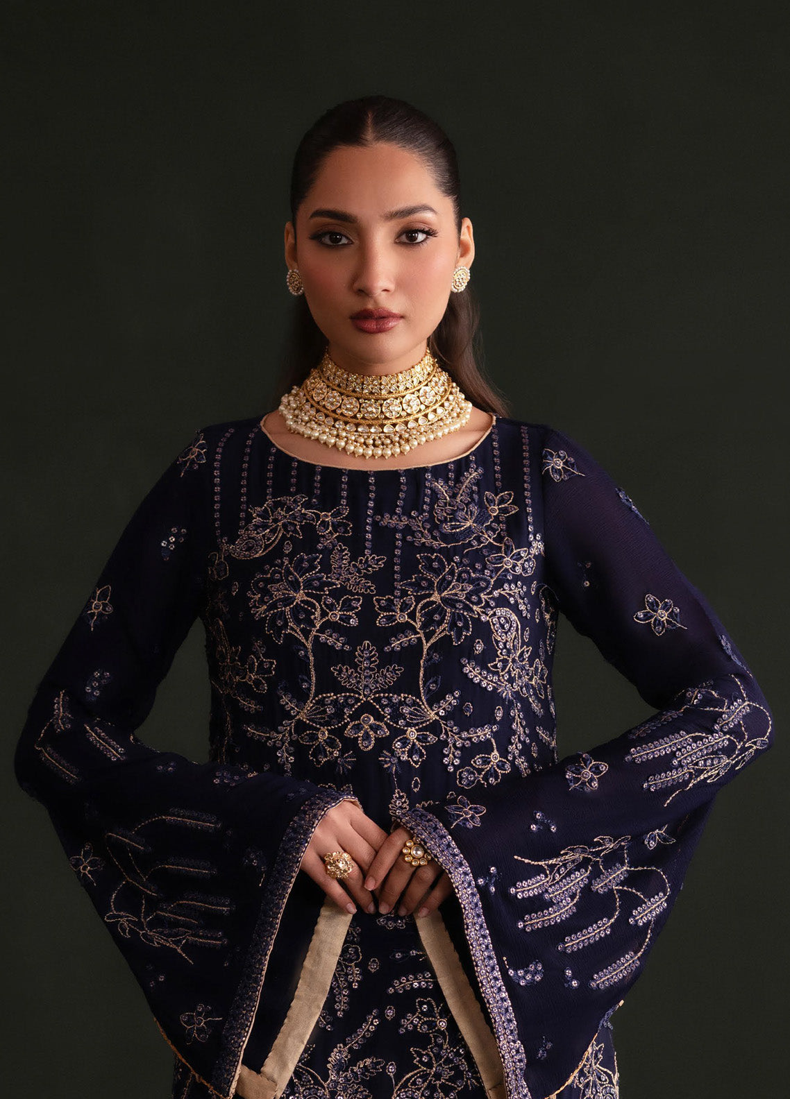 Nooresha By Emaan Adeel Embroidered Chiffon 3 Piece Unstitched Suit EA25N D-ZARIFA Nooresha By Emaan Adeel Embroidered Chiffon 3 Piece Unstitched Suit EA25N D-ZARIFA