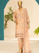 Norah Identic Separates Print Digital Airjet Lawn 3 Piece Unstitched Suit NH24ISV1 D-02
