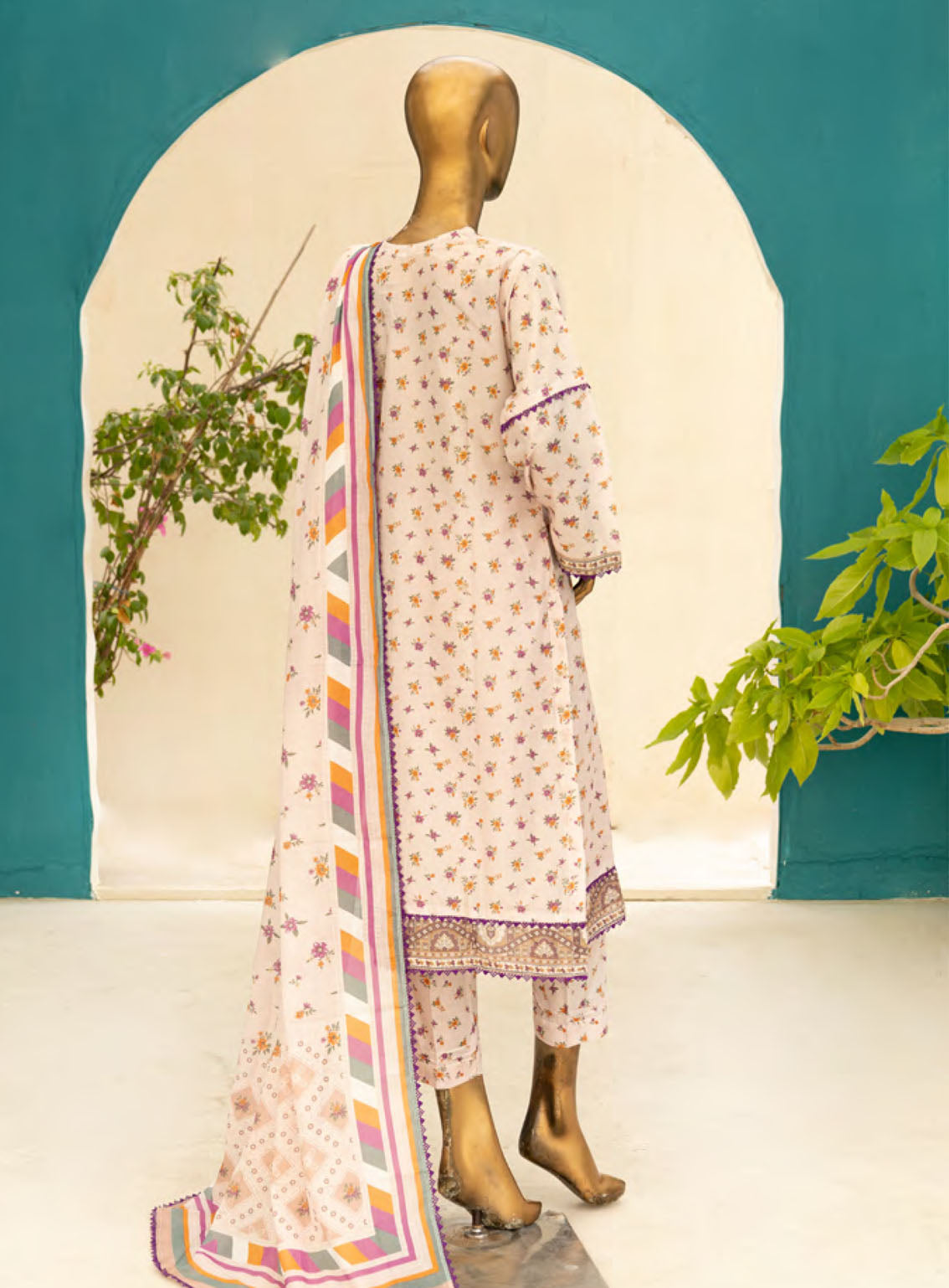 Norah Identic Separates Print Digital Airjet Lawn 3 Piece Unstitched Suit NH24ISV1 D-03 Norah Identic Separates Print Digital Airjet Lawn 3 Piece Unstitched Suit NH24ISV1 D-03