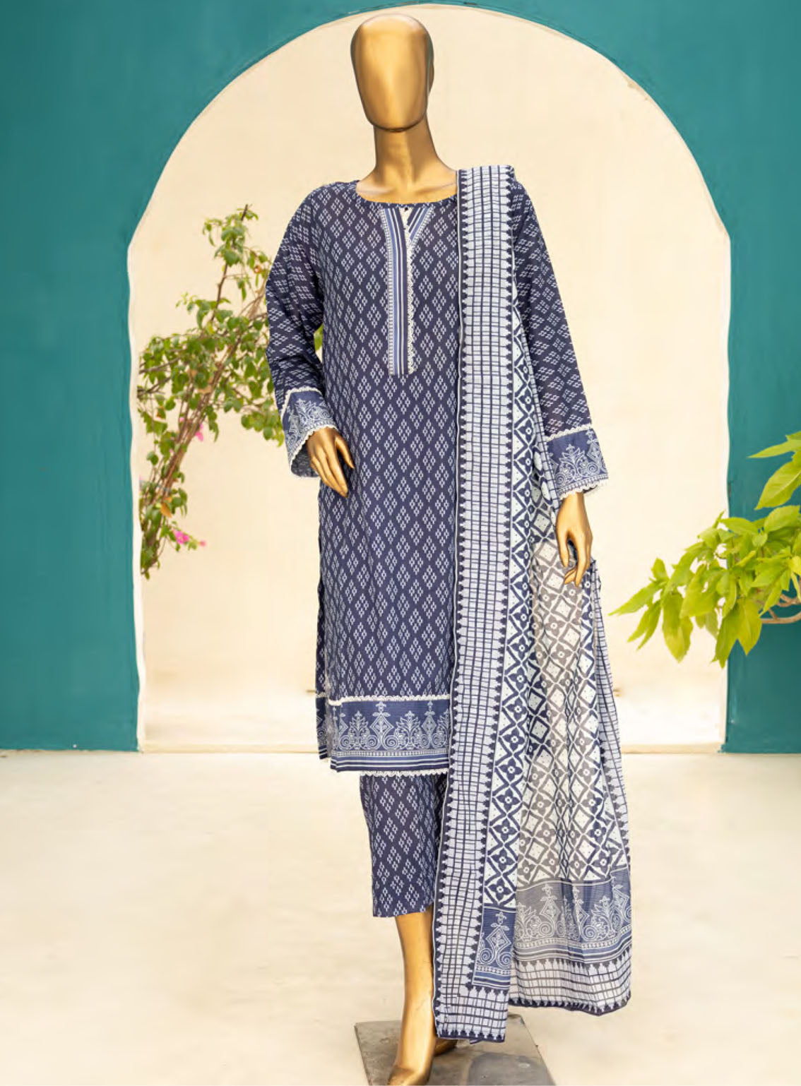 Norah Identic Separates Print Digital Airjet Lawn 3 Piece Unstitched Suit NH24ISV1 D-04 Norah Identic Separates Print Digital Airjet Lawn 3 Piece Unstitched Suit NH24ISV1 D-04