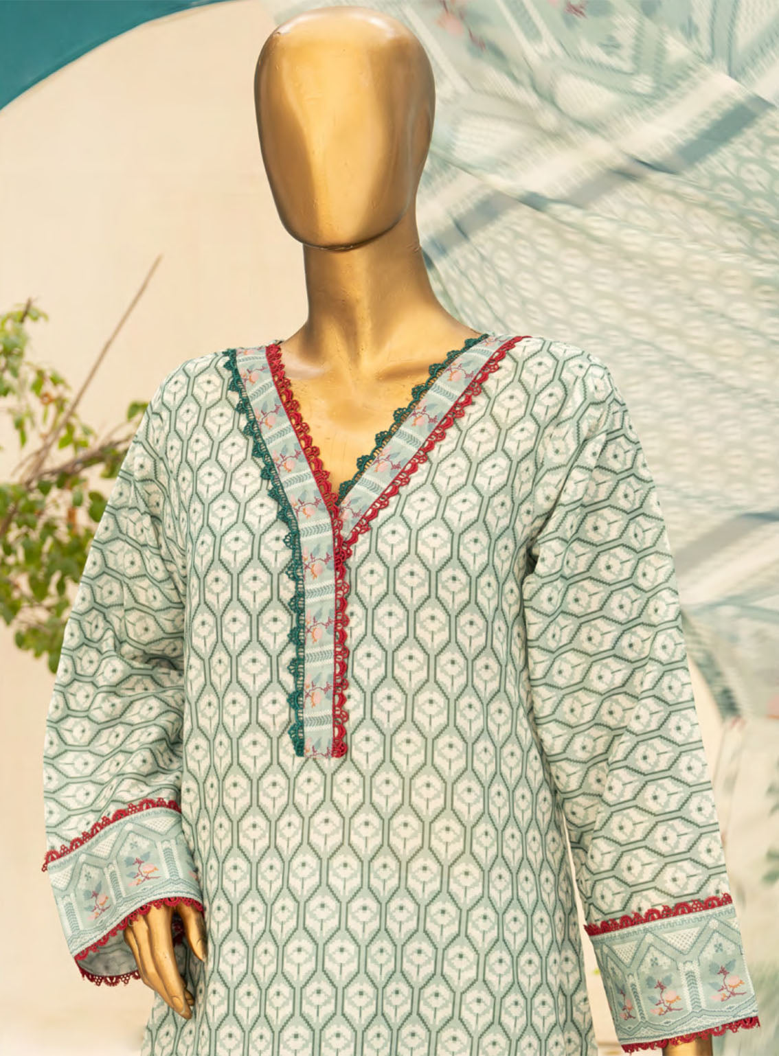 Norah Identic Separates Print Digital Airjet Lawn 3 Piece Unstitched Suit NH24ISV1 D-05 Norah Identic Separates Print Digital Airjet Lawn 3 Piece Unstitched Suit NH24ISV1 D-05