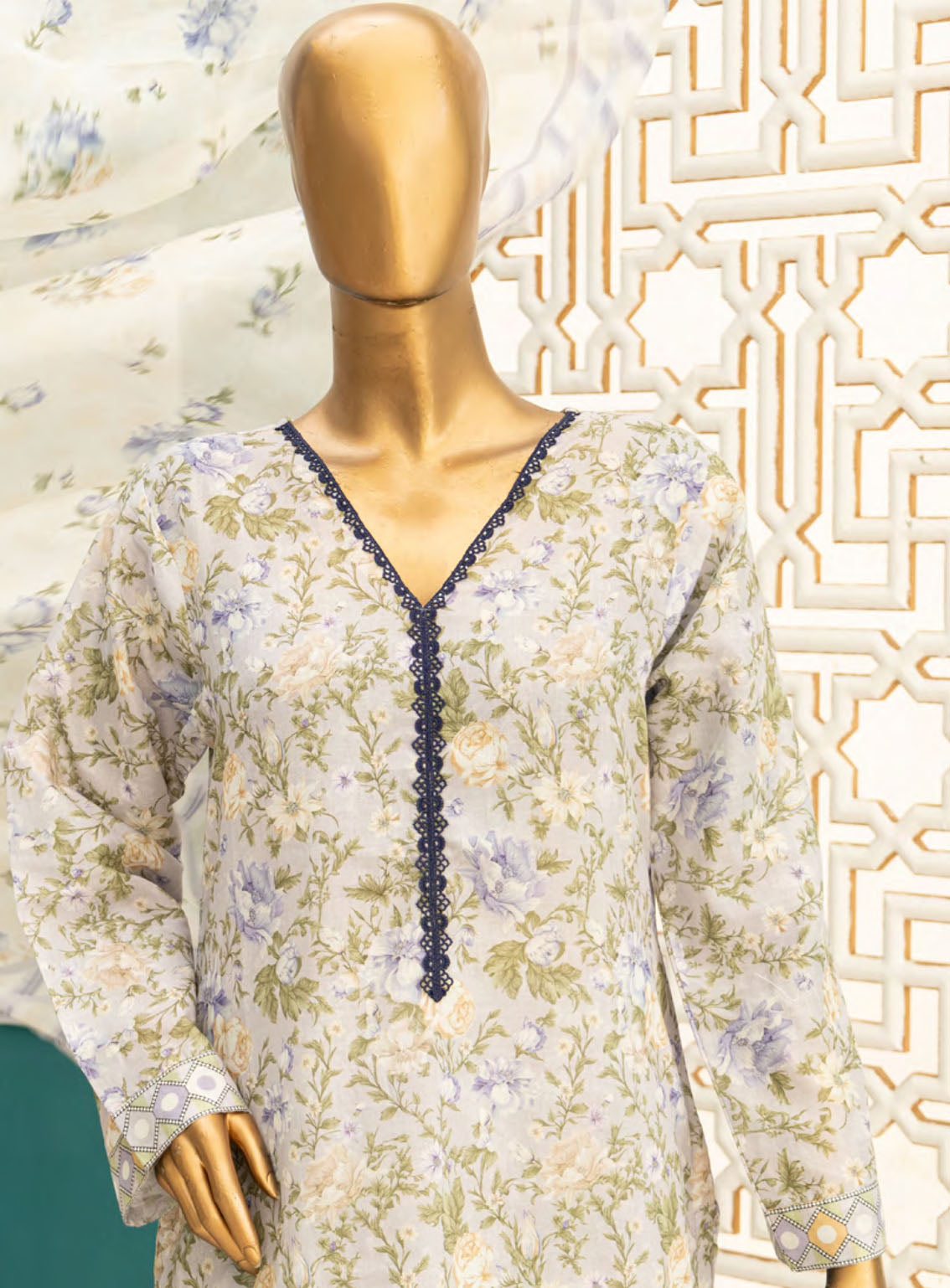 Norah Identic Separates Print Digital Airjet Lawn 3 Piece Unstitched Suit NH24ISV1 D-07 Norah Identic Separates Print Digital Airjet Lawn 3 Piece Unstitched Suit NH24ISV1 D-07