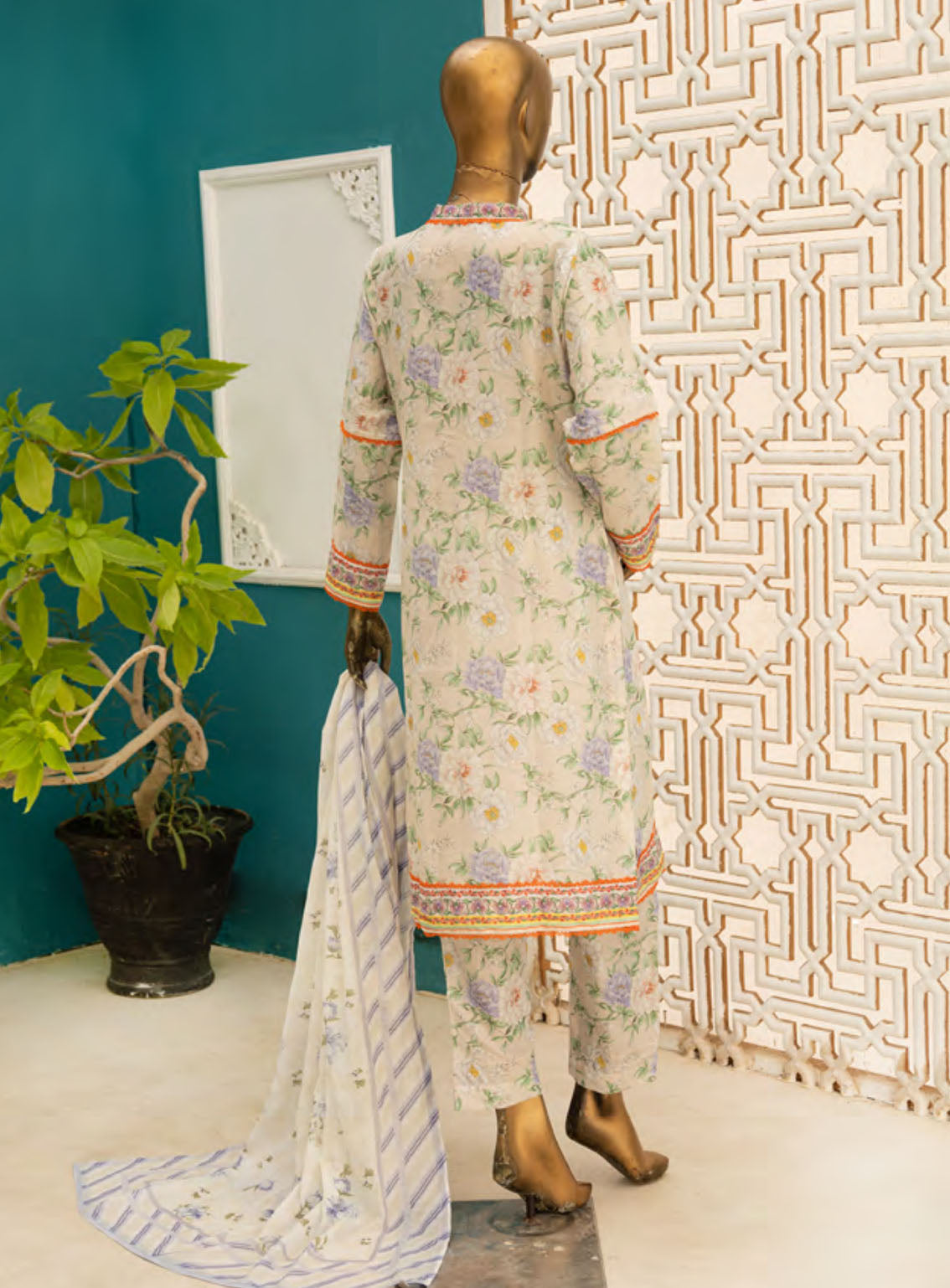 Norah Identic Separates Print Digital Airjet Lawn 3 Piece Unstitched Suit NH24ISV1 D-09 Norah Identic Separates Print Digital Airjet Lawn 3 Piece Unstitched Suit NH24ISV1 D-09