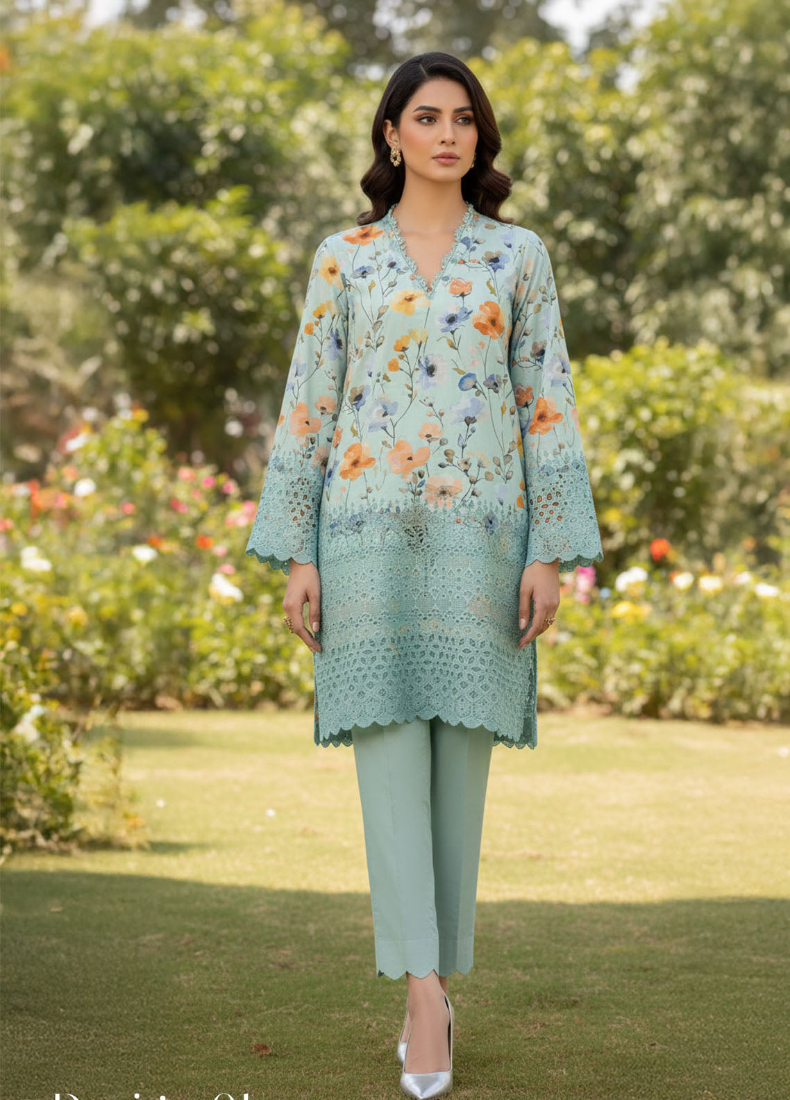 Oppulent By Schick Chikankari Lawn 2 Piece Unstitched Shirt & Trouser SDH26OC D-01 Oppulent By Schick Chikankari Lawn 2 Piece Unstitched Shirt & Trouser SDH26OC D-01