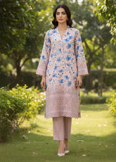 Oppulent By Schick Chikankari Lawn 2 Piece Unstitched Shirt & Trouser SDH26OC D-08