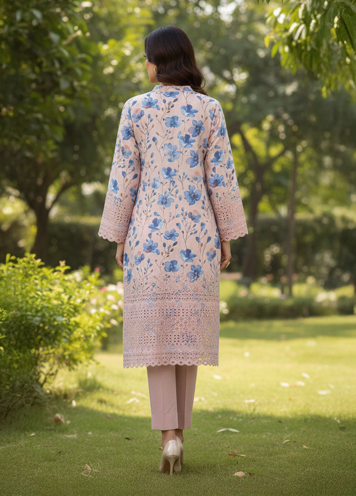 Oppulent By Schick Chikankari Lawn 2 Piece Unstitched Shirt & Trouser SDH26OC D-08 Oppulent By Schick Chikankari Lawn 2 Piece Unstitched Shirt & Trouser SDH26OC D-08