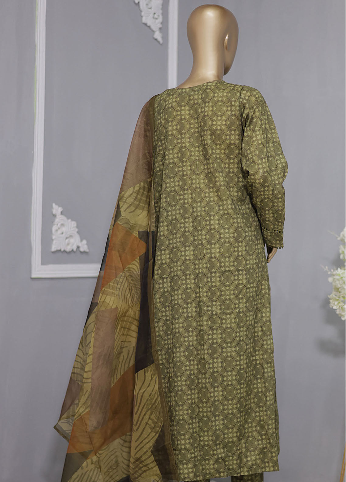 Organic Co-Ords By HZ Printed Lawn 3 Piece Unstitched Suit HZ24OCOL D-503 Organic Co-Ords By HZ Printed Lawn 3 Piece Unstitched Suit HZ24OCOL D-503