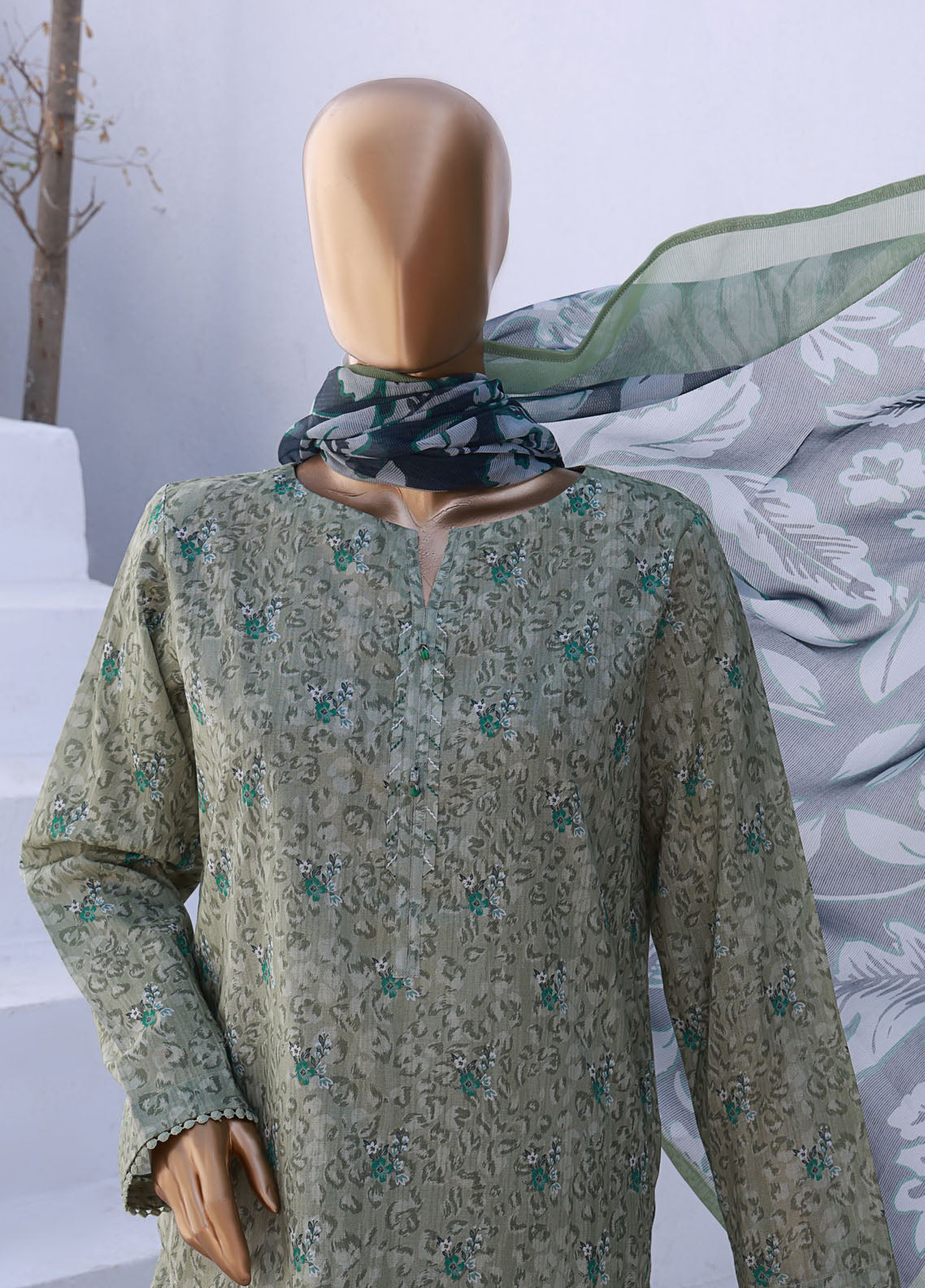 Organic Co-Ords By HZ Printed Lawn 3 Piece Unstitched Suit HZ24OCOL D-504 Organic Co-Ords By HZ Printed Lawn 3 Piece Unstitched Suit HZ24OCOL D-504