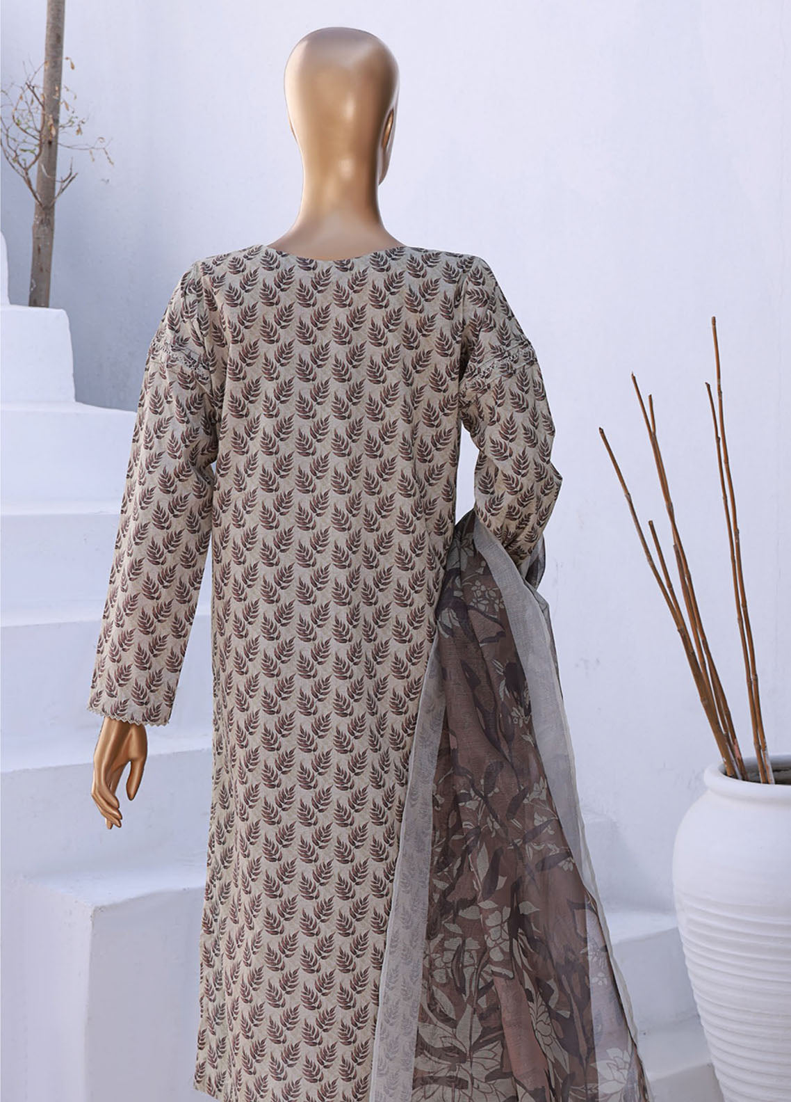 Organic Co-Ords By HZ Printed Lawn 3 Piece Unstitched Suit HZ24OCOL D-507 Organic Co-Ords By HZ Printed Lawn 3 Piece Unstitched Suit HZ24OCOL D-507