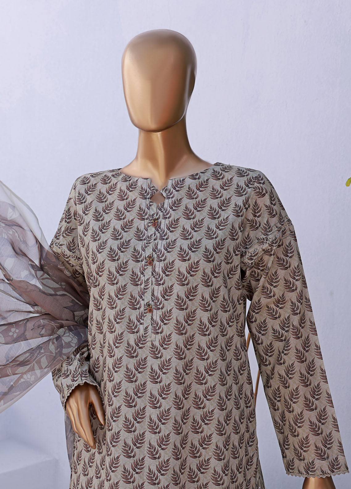 Organic Co-Ords By HZ Printed Lawn 3 Piece Unstitched Suit HZ24OCOL D-507 Organic Co-Ords By HZ Printed Lawn 3 Piece Unstitched Suit HZ24OCOL D-507